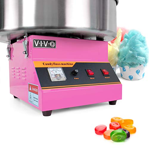 Vivo CANDY-KIT-1 Pink 1030W Electric Commercial Cotton Candy Machine/Candy Floss Maker thumb #7