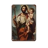 BNCEDJK Cartel de metal vintage de San Cristóbal para pub, club, cafetería, bar, decoración de pared para el hogar, póster retro de 20 x 30 cm