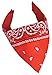 Red Bandana Party Accessory (1 count)