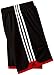 adidas Big Boys' Key Item Short, Black/Scarlet, Medium/10-12