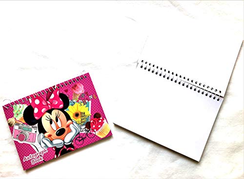 Party Favors Disney Mickey Mouse And Minnie Autograph Note Pads Book- (2 Pieces Assort Mickey & Minnie) #TOP3