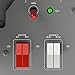Yumcute Cessna 172 Cockpit Poster - High Detail Instruments for Training & Decoration - 51.5x36.6 In
