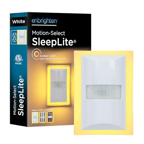 Enbrighten SleepLite LED Night Light Motion Sensor Nightlight Dusk to