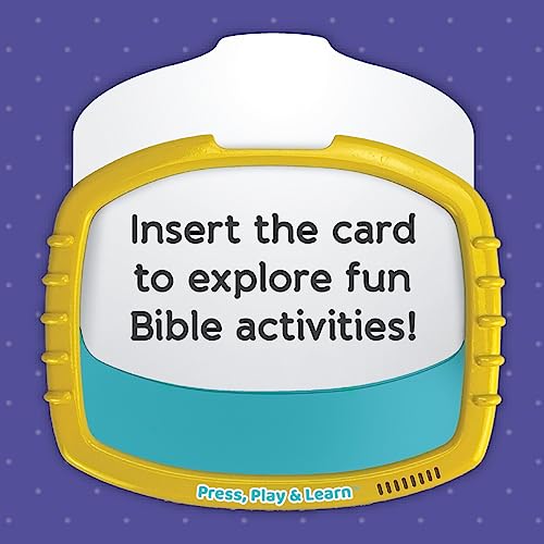 Image of Bible Activity Pad for Kids Ages 4-8 - Read, Press & Learn with Removable Cards and Music