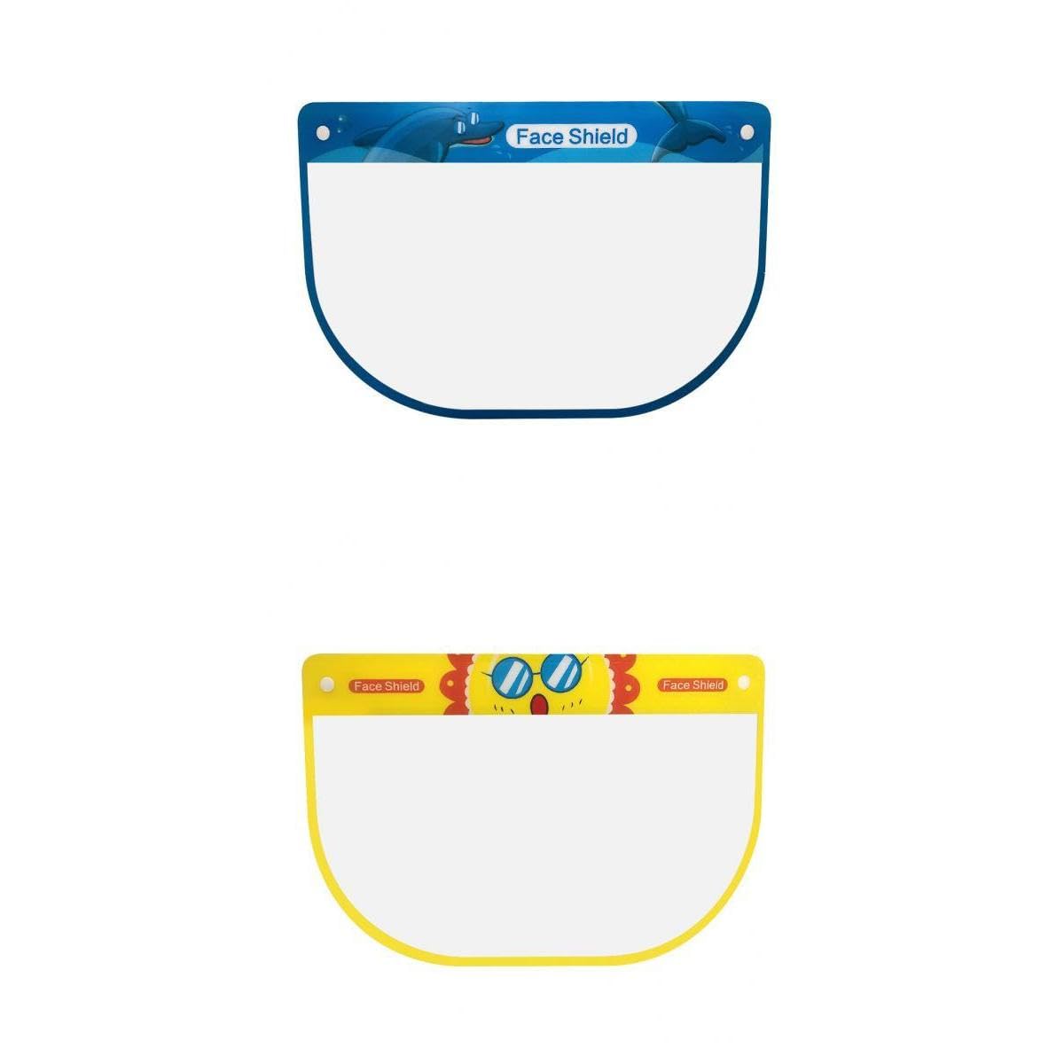 Kids Face Shield Guard Clear Face Cover with Protective Film Dolphin+Sun-image-14