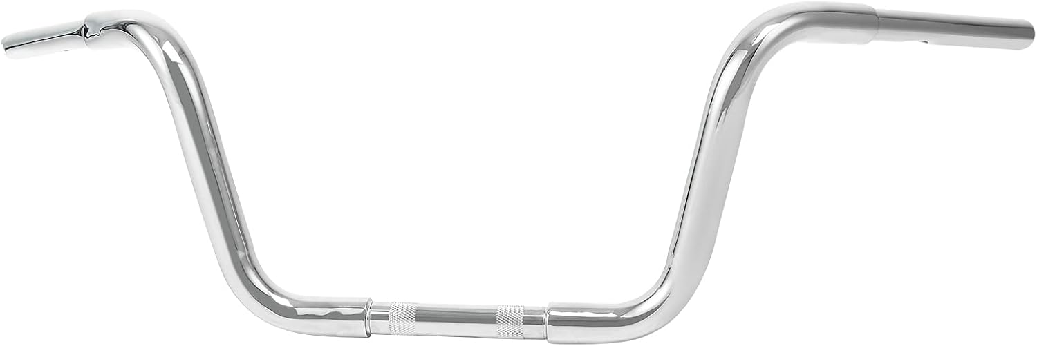 XMT-MOTO 10" Rise Ape Hanger Bar FAT 1.25" Handlebar Fit for Harley FLST FXST Custom