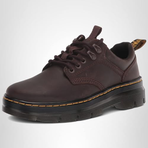 Dr. Martens, Unisex Reeder 5 Tie Shoe, Gaucho Crazy Horse, 8 US Women/7 US Men - Image 3