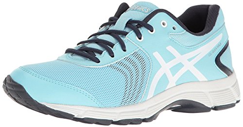 ASICS Women's Gel-Quickwalk 3 Walking Shoe, Pale Blue/White/Silver, 10 M US