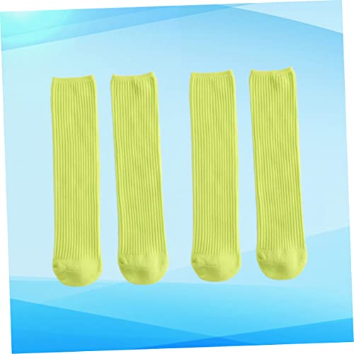 2 Pairs Mid-calf Length Sock Cotton Socks Boys Socks Socks Adults Socks3