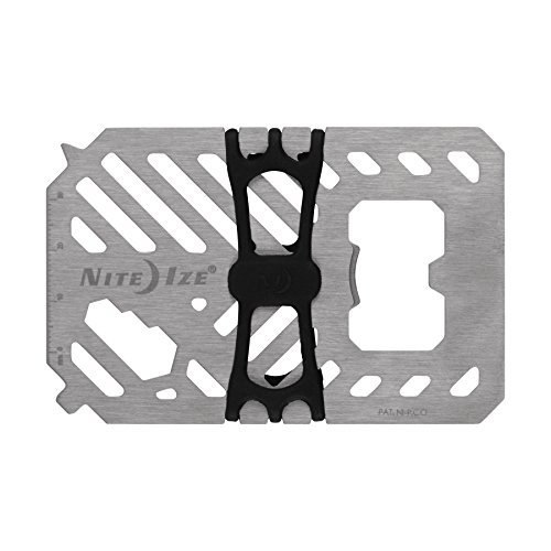 Nite Ize Financial Tool Stainless Credit Card Holder 7-In-1 Multi Tool #TOP2