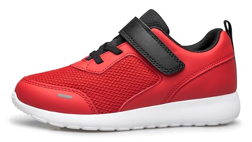 Image of Kids Shoes Toddler Boys Girls Running Sports Strap Sneakers | Children Breathable Casual Tennis Walking Athletic School Non-Slip Lightweight