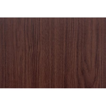 Amazon Magicfix はがせる壁紙 シール式 50cm幅x1メートル単位 Dw 33 ベーシックウッド ブラウン 壁紙