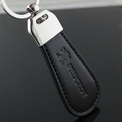 LipstickIndy Brand New Water droplets Car Key chain PU For Peugeot Keychain key Ring