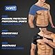 SOLO ACTFIT Schulterbandage, verstellbar, Neopren-Wrap, Armstütze, Schulterstütze zum Schutz vor Verletzungen, Schmerzen, Rotator, elastische Sportbündchen, für rechts und links