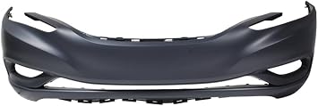 Compatible with 2011 2012 2013 Hyundai Sonata Front Bumper Cover Primed