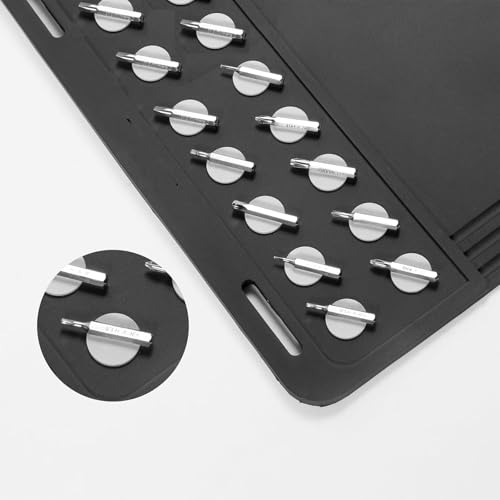 Gun Cleaning Mat for Weapon, Accessories for Man Non-Slip Oil Resistant with Magnetically Parts Tray Pad Maintenance Washable for All Weapon/Pistol Ma - Thumbnail 2