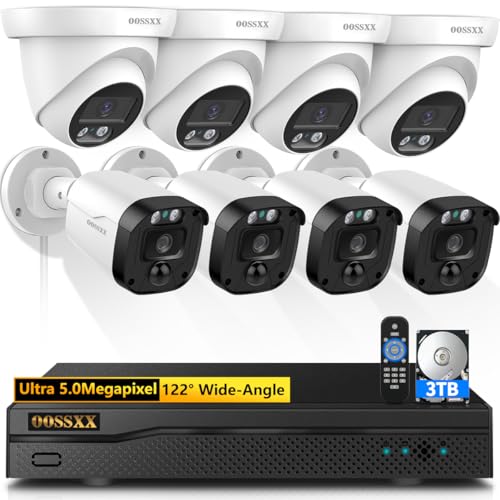 Image of Outdoor Wired Security Camera System Home Video Surveillance Cameras Systems