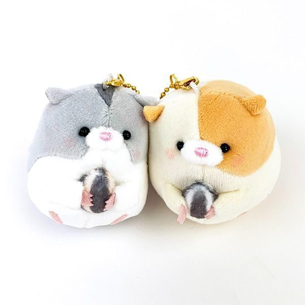 レア♡レトロ　ピクニックワールド　ハムスター　ぬいぐるみ　マスコット ニコぬいキーホルダー ハムスター ぬいぐるみ マスコット