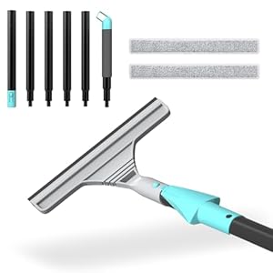 Generisch Duschabzieher Fensterabzieher Set 24cm