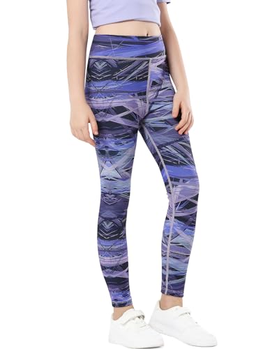 Domee Mädchen Sport Leggings Sporthose Turnhose Gymnastik Fitness Bunte...