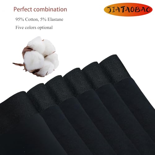 JIATAOBAO Boxer Shorts Mens (Pack of 6), Cotton Fitted Underwear Retro Trunks Breathable Briefs, Suitable For Leisure, Sports And Business, S, M, L, XL, XXL (L, Black×6) - 5