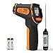 Mecurate Digitale Infrarot Thermometer Pistole Berührungslose Laser-Temperaturpistole -58℉~1112℉(-50℃~600℃) Einstellbarer Emissionsgrad und maximales Maß zum Kochen/Barbecue/Gefrierschrank…