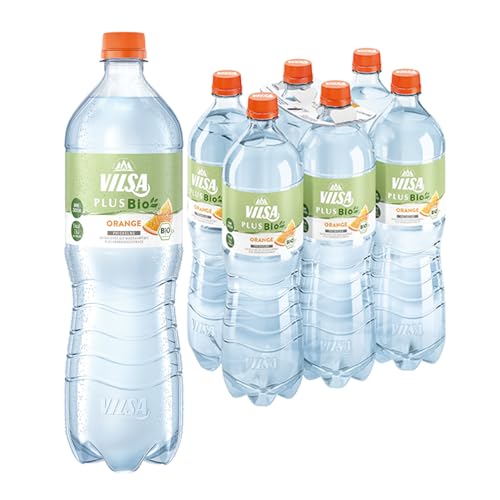 VILSA PLUS Bio Orange, 6 x 1,00 l rPET