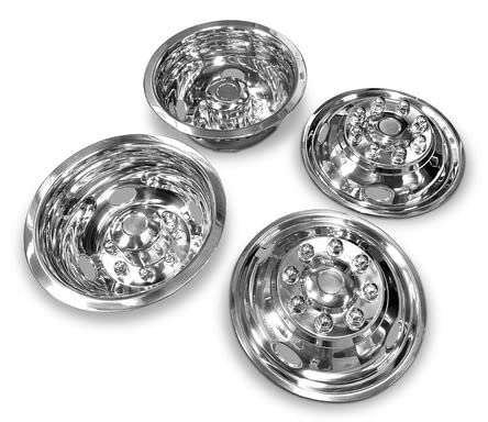 New Simulator For 1988-2007 GMC Sierra 3500 16 Inch Set of 2 Rear & 2 Front