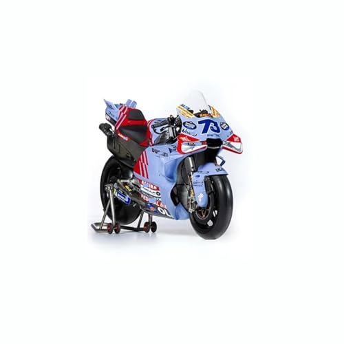 Modelo de Motocicleta Diecast 1:18 Alex Marquez HTLNUZD miniatura 3