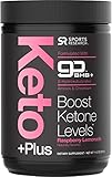 Keto Plus™ Exogenous Ketones (goBHB™) - 30 Servings | Formulated for Ketosis, Energy and Focus | Keto Certified, Vegan Friendly (Raspberry Lemonade)