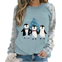 Raglan Christmas Print Blue 15