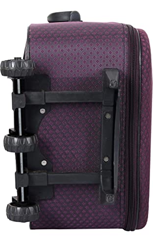 Smart-24-20Inch-Travel-Pack-of-2-Trolley-BagSuitcase-Bag-with-3-Wheels-for-Men-and-Women-Number-Lock-Available-Combo-Purple