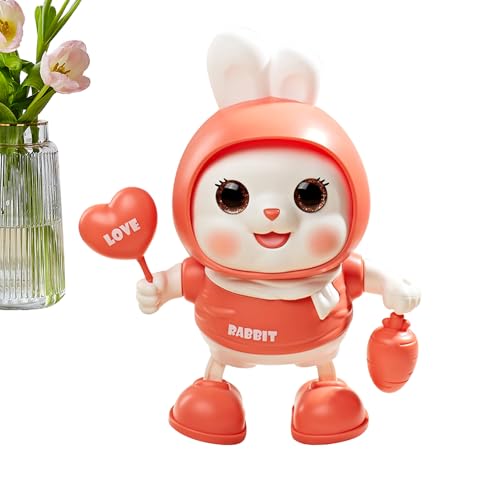 Genérico Juguete de Conejo Bailarín,Conejo Eléctrico con Música y Luz - Juguetes Sensoriales de Baile - para Niños y Niñas Cumpleaños Fiestas Navidad Sala de Juegos Dormitorio Sala de Estar Hogar