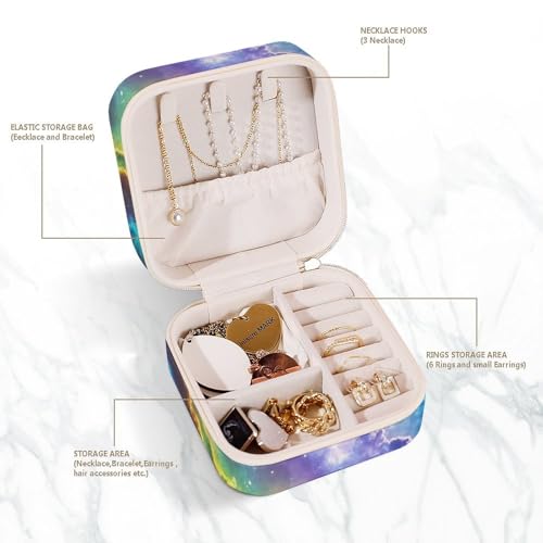 Boîte à bijoux nébuleuse idée cadeau pour femme