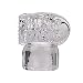 Handheld Massage Tools Attachments Silicone Accessories (Transparent)