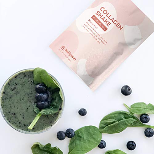 Keto Vanilla Almond Shakes - 100% Grass Fed Collagen Protein by Bone Broth Expert Dr. Kellyann - Gluten Free, Dairy Free, Soy Free, Non-GMO - Perfect for Keto, Paleo & Weight Loss Diets (7 Servings) - Thumbnail 2