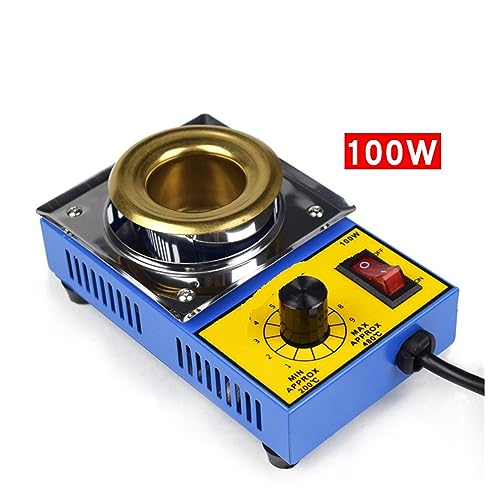 Crisol de soldadura 150W para fundir estaño con control de temperatura analógico 4
