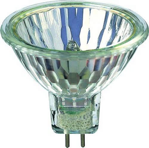 Preisvergleich Produktbild 10 Stück Osram Decostar Standard 44860 WFL 36 Grad 20 Watt 12 Volt GU5,3 Halogenreflektorlampe