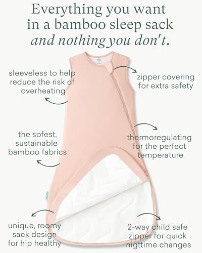 Image of PurComfy Extra-Long Toddler Sleep Sack, Premium Bamboo Viscose Warm Sleeping Bag Supersoft 1.0 TOG Wearable Blanket 3T-4T-5T