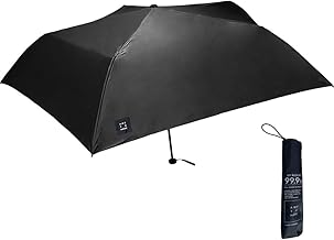 Ameto Hare Folding Umbrella, Parasol, Lightweight, Approx. 4.6 oz (130 g), For Both Rain and Shine, UV Reduction Rate Over 99.9%, UPF50+ AH-900, Folding Umbrella for Rain or Shine, 19.7 inches (50 cm)