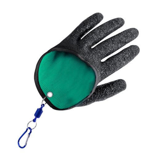 Bessy shop Guantes Pesca,Guantes de Pesca Resistentes a Las Picaduras,Guante Pesca Impermeable,Guantes de Pesca con Cierre magnético,para Captura de Peces Depredadores