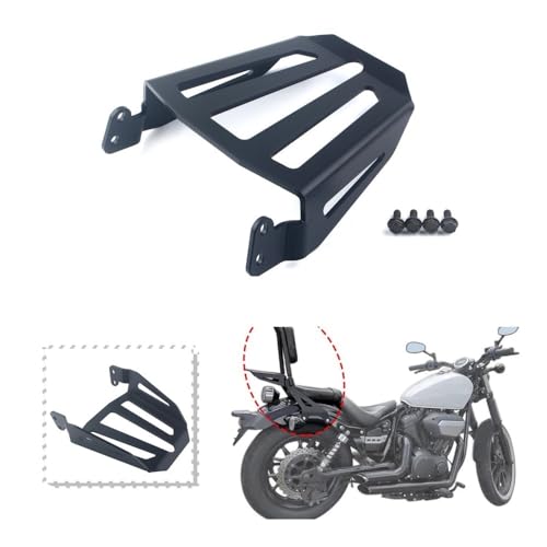 Porte-Bagages Bolt XVS950 : Libérez de l'Espace avec ce Support Arrière Noir - 2
