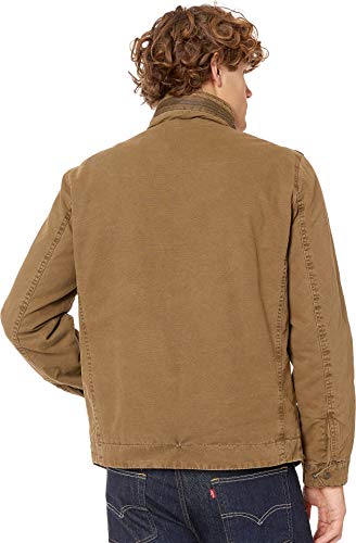 Image of LEVI'S Men's Washed Cotton Military Jacket (Regular & Big & Tall Sizes)