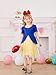Haloumoning Toddler Baby Girl Tutu Dress Little Kids Cute Short Sleeve Ruffle Party Dresses 9M-8Y Royal Blue