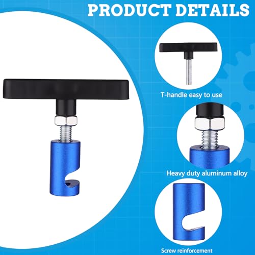 Image of 8Pcs Car Hood Prop Struts Clamp Lift Support Clamp Hoodss Strut Clamps 0.55 inchLift-s Supportss Retaining Clip for Cars Hoods Prop Rod Rod Retaining Holder Tool (BK,YE, RD,BU)