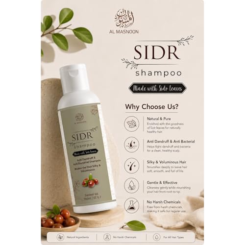Al Masnoon Sidr Shampoo 200ml - Image 6