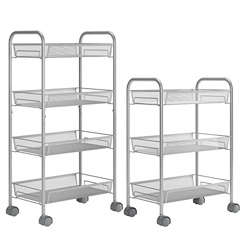 通用 Carrello Portaoggetti a 3 Ripiani,Carrello