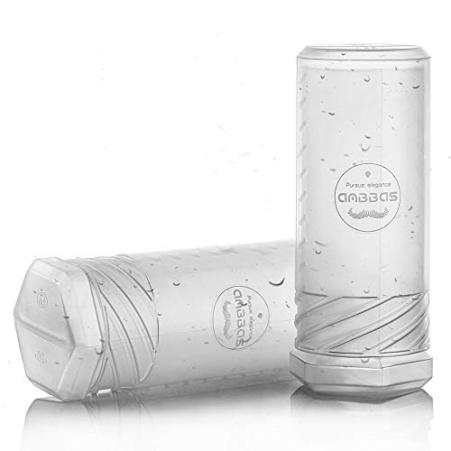 Anbbas - Caja de viaje para brocha de afeitar (5,5-8,5 pulgadas, 48 mm de diámetro)