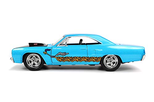 Auto a escala 1:24 Jada 1970 Plymouth Roadrunner Looney Tunes miniatura 4