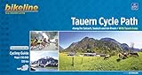 Tauern Cycle Path. Along the Salzach, Saalach and Inn. With Tauern Loop, 1:50 000, 320 km, wetterfest/reißfest, GPS-Tracks-Download